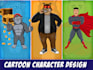 do 2d cartoon animation video, 2d cartoon character kids animation music