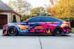draw clean and professional car wrap, vehicle wrap design