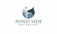 do modern animal dog pet care veterinary logo