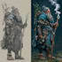 design fantasy character art and character art