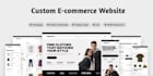 build a custom ecommerce website using mern stack for your business