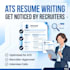 write an ats optimized resume that gets noticed by recruiters