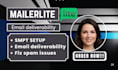 fix mailerlite email deliverability mailerlite SMTP setup spam issues