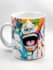 do coffee mug design in unique style