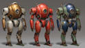 draw or design mechs robots concepts