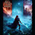 create a cinematic vampire gothic romance book cover