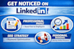 create, optimize and manage linkedin profile