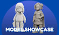 create 3d model custom chibi character