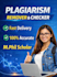 minimize plagiarism and do professional proofreading
