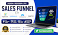 design redesign fix sales funnel on gohighlevel systeme io getresponse simvoly