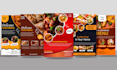 modern restaurant menu, food flyer design