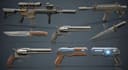 create realistic 3d gun model and weapon assets for games and animation