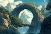 design stunning fantasy landscape