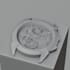 create 3d mechanical watch animation