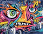 create a custom graffiti style logo design