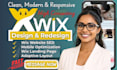 design wix website wix website development wix website redesign wix website