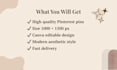 design aesthetic pinterest pin designs using canva