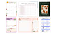 design planner, journal, and calendar