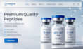 build fda compliant peptide website research peptide woocommerce peptide website