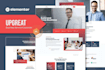 create a custom responsive wordpress business website with elementor