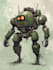 design sci fi mecha and robot concept art