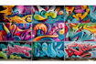 design graffiti designs, murals and wall arts