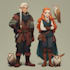 draw dnd character art and fantasy charecter art art