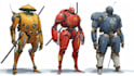 illustrate your mecha, robot and armored characters