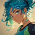 draw anime character illustration
