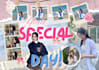 create editable custom scrapbook photo collage