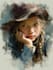 renaissance art oil painting portrait
