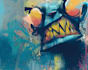 draw graffiti style name illustration
