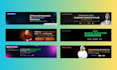design premium linkedin banner for business coaches startups and founders