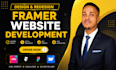 framer website design framer website develop framer website landing page premium