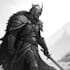 craft legendary dnd character line art
