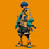 design anime character , cyberpunk character
