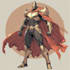 superhero character for comics