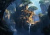 draw a environment concept art