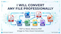 do fast and accurate file conversion