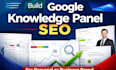 build google knowledge panel entity SEO for personal or business brand