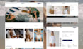 create a modern, responsive ux ui website design in figma