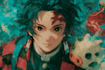 draw you in demon slayer anime manga style