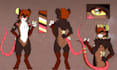 do furry reference sheet nsfw fursona ref sheet anthro ref sheet furry ref sheet