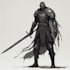 create full body dnd character art and illustration