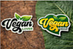 create a professional vegan logo for organic natural