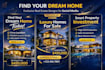 design eye catching real estate posts