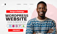 design or redesign wordpress website, wordpress elementor pro landing page