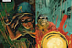 make illustration in american comic style