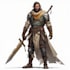 create full body dnd character art and illustration
