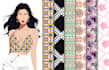 design patterns for textile, fabric, etc